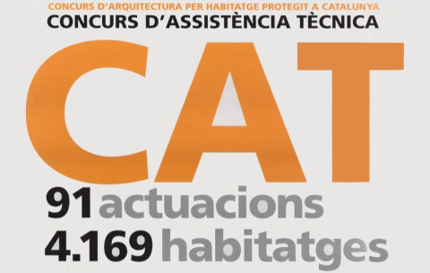 Llibre catàleg ‘Concurs d’arquitectura per habitatge protegit a Catalunya. Concurs d’assistència tècnica 91 actuacions, 4.169'